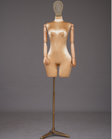 Mannequins brésiliens demi-corps grande taille pour femmes courbes, avec torse en tissu, poitrine et hanches généreuses, pour présentation BBL