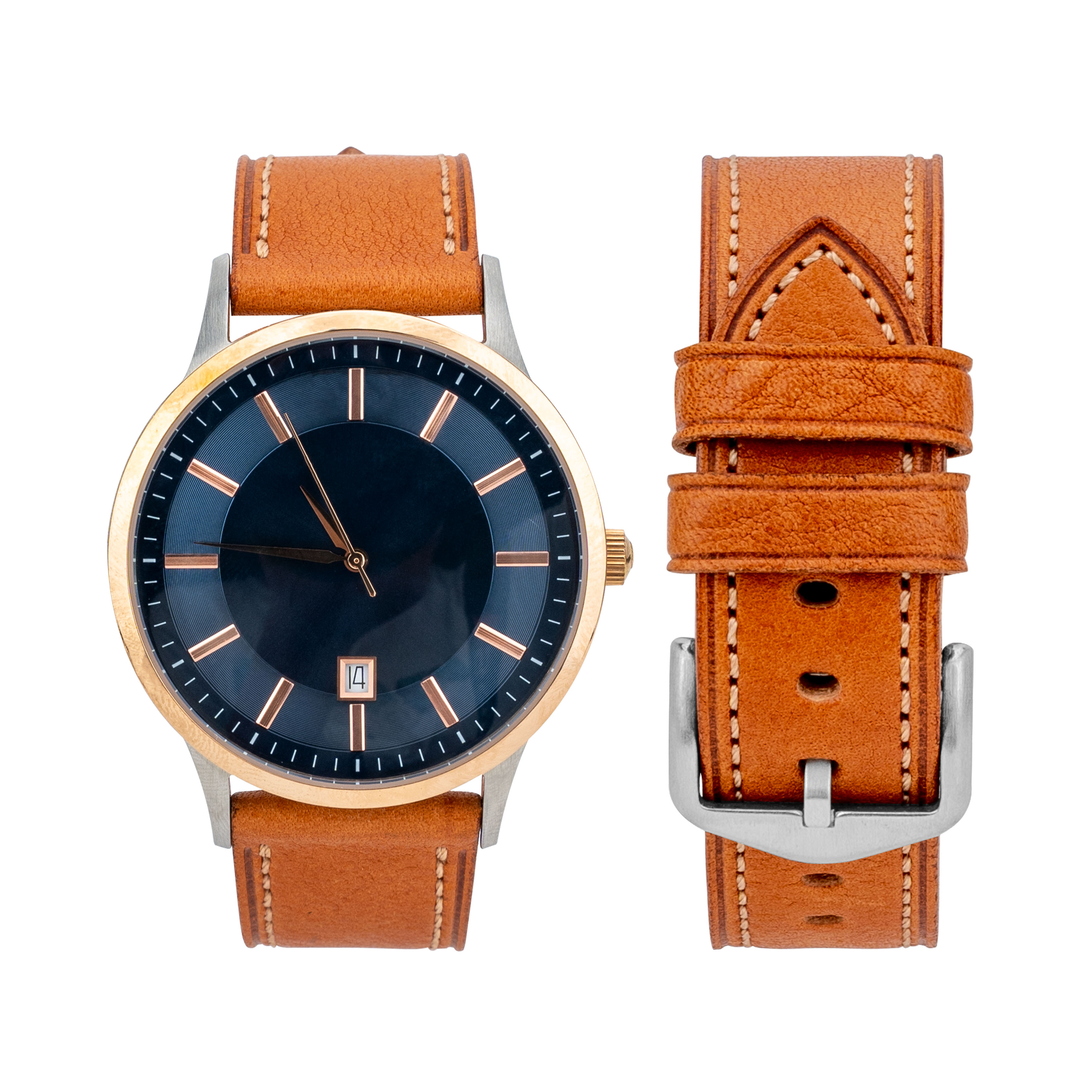 Fibbia dorata-marrone-argento#276