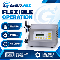 Remplisseuse de liquides pour petites bouteilles GFK160, 35W, contrôle numérique électrique, pompe à diaphragme haute précision pour boissons, aliments, produits chimiques