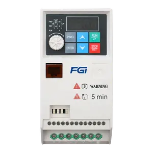 Low Price 1.5KW 2.2KW 4KW 5.5KW 7.5KW 11KW 220V Single Phase Input to 380V Three Phase Output Inverter Mini VFD VSD for Motor