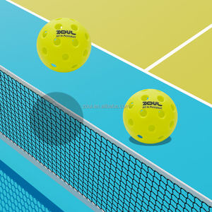 X-ACE PRO açık eğitim Pickleballs 6/12 adet yeşil plastik topları 40 delik özelleştirilebilir Logo ile yüksek kalite - Product Image 5