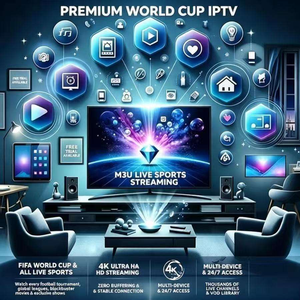 ตัวแทนจำหน่ายสตรีมมิ่ง HD ป้องกันการงัดแงะ ป้องกันการขโมยข้อมูล ทดลองใช้ฟรี 24 ชั่วโมง รูปแบบ M3U สำหรับสมาร์ททีวี รองรับ Samsung LG Android TV และ <span class=keywords><strong>Fire</strong></span> TV - Product Image 6