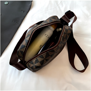 Nouveau sac à bandoulière unisexe en PU imperméable, tendance, simple, personnalisé, pour téléphone portable, décontracté, petit sac bandoulière - Product Image 3