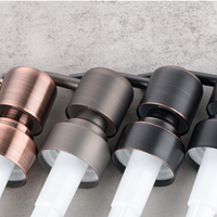 Dispensador de Jabón Manual de Acero Inoxidable Dorado, con Bomba de Metal, para Fábrica de Jabón en China, Se Acepta OEM