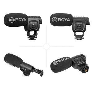 BOYA-Micrófono de condensador cardioide, <span class=keywords><strong>tarjeta</strong></span> de sonido para DSLR, PC, Smartphone, transmisión en vivo, Vlogging - Product Image 1
