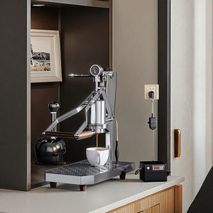 Macchina da Caffè Espresso Italiana con Controllo della Temperatura PID, Leva Elettrica per Pre-infusione, Azionamento Manuale a Leva per Uso Domestico - Product Image 2