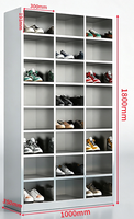 Armoire de rangement multi-portes en acier inoxydable SUS304 pour employés, idéale pour usine, école, salle de sport, vestiaire
