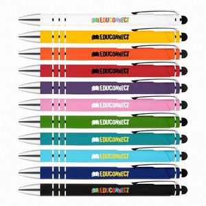 Ballpoint <b>Pens</b> Business With Touch Screen <b>Stylus</b> Laser Logo Metal Gift <b>Pen</b> Custom Promotional Gifts - Product Image 4