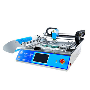 Máy tính để bàn SMT chọn nơi chip mounter 2 đầu máy độ chính xác cao Tự động SMD chọn và đặt máy để lắp ráp đèn <span class=keywords><strong>LED</strong></span> - Product Image 1