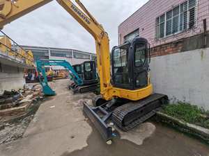 Miniexcavadora sobre orugas Komatsu de segunda mano, peso operativo de 5 toneladas con componentes de motor central, condiciones de trabajo, precio bajo, venta - Product Image 3