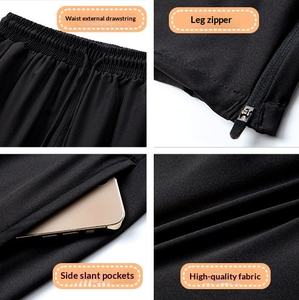 Pantalon <span class=keywords><strong>de</strong></span> survêtement d'été pour <span class=keywords><strong>homme</strong></span>, en nylon, ample, respirant, séchage rapide, décontracté, pour le sport - Product Image 2