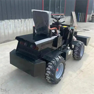 جرافة بعجلات صغيرة كهربائية/ديزل للبيع بسعر رخيص من الصين 0.4ton/0.6 طن/0.8 طن - Product Image 2