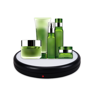 Nuovo giradischi 4545ALF 45CM con colore di alimentazione presa bianca supporto rotante giradischi fotografico a 360 gradi con telecomando - Product Image 5