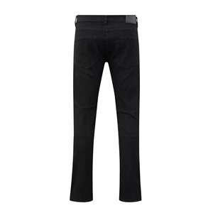 विंटेज धोया डेनिम जींस अनुकूलित ब्रांड काले पुरुषों के सीधे स्वेटर पैंट के साथ काले पुरुषों की सीधी स्वेटर पैंट - Product Image 3