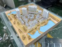 Modèle architectural 3D moderne en plastique ABS, miniature de construction urbaine et de villa, personnalisation possible