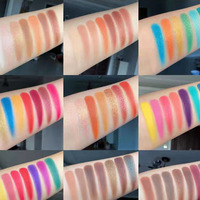 Nouvelle Arrivée Palette de Fards à Paupières Vegan 63 Couleurs Longue Tenue Effet Mat Pailleté Multi-usages Finition Métallique Vente en Gros