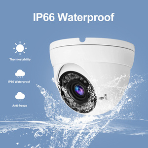 Caméra de surveillance CCTV 1080P avec support OEM, zoom 4X, 4-en-1 (AHD/CVI/TVI/CVBS), caméra tourelle IP66, portée IR 100 pieds - Product Image 6