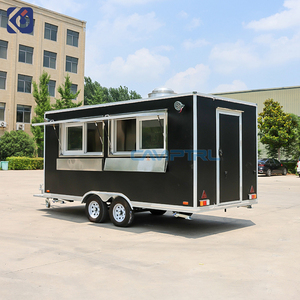 CAMPTRL Towable Customized <strong>Food</strong> Trailer Mobile <strong>Food</strong> Truck Fully Equipped Kitchen Concession Trailer Ice Cream Pizza <strong>Food</strong> <strong>Cart</strong> - Product Image 3