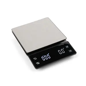 Mini Home Kitchen Food Timer Stainless Steel Coffee Scale