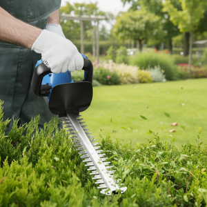 Taille-<span class=keywords><strong>haie</strong></span> sans fil 21V, cisaille à double lame au lithium, coupe-<span class=keywords><strong>haie</strong></span> léger et portatif, pour l'élagage des jardins, des arbustes et des pelouses - Product Image 2