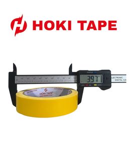 Hoki 24mm X 12m Cinta de tela 240mic PE Caucho fuerte para un sellado confiable Aplicación fácil para reparar paquetes Calidad duradera - Product Image 3