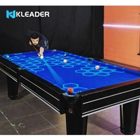 Table de billard interactive à projection numérique, table de billard intelligente VR avec système de projection, jeux de snooker en réalité augmentée en intérieur