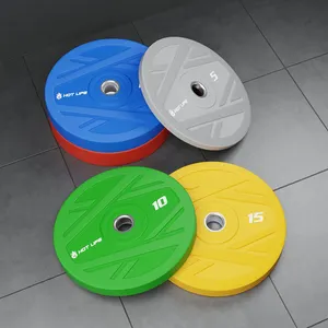 New Design Rubber Colorful Barbell Weight Bumper Plates