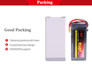 بطارية ليثيوم بوليمر 8000 مللي أمبير 11.1 فولت 3S 14.8 فولت 4S 22.2 فولت 6S 25C 45C 70C بغلاف ناعم لسيارات التحكم عن بعد - Product Image 6