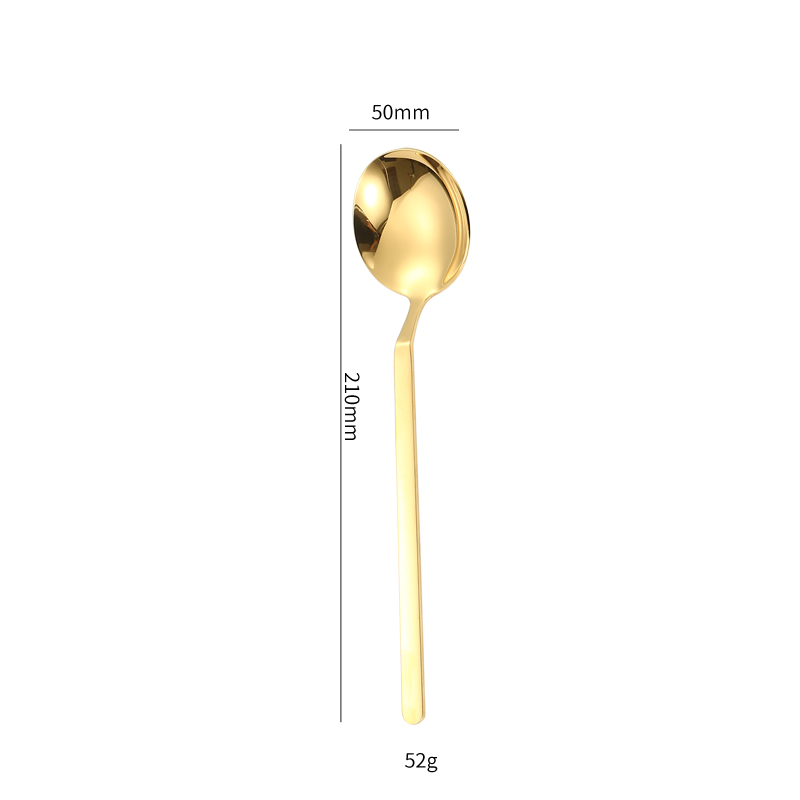 Gold spoon