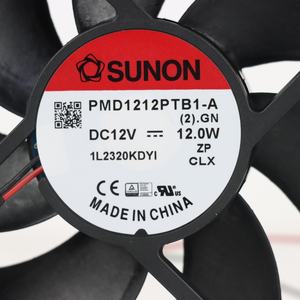 Ventilador Axial SUNON PMD1212PTB1-A (2).GN 120x120x25mm 12VDC 1000mA 12.0W 4500RPM 150CFM con Rodamiento de Vapor para Gabinetes Eléctricos e Inversores, ODM - Product Image 6