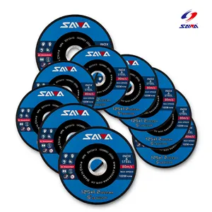 Airline Industry 125x1.2x22.23mm Sharp Cutting Off Disc Disco De Corte For Iron Steel