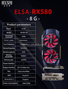 Tarjetas gráficas AMD Rx580 Ddr5, 256Bit, 8 Gb, gpu, gran oferta - Product Image 2