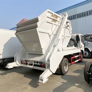 รถบรรทุกขยะ FAW 4x2 8 ลูกบาศก์เมตร แบบแขนยืดได้ ตักขยะด้านหลัง แบบกวาดเก็บขยะ แบบยกเทขยะ - Product Image 5