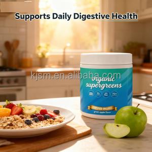 ผงซุปเปอร์กรีนออร์แกนิกรสแอปเปิ้ลเขียวน้ำหนัก240ก. - Product Image 3