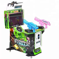 Machine de jeu d'arcade d'intérieur LCD 42 pouces, machine de tir à pièces pour deux personnes, pour enfants et enfants