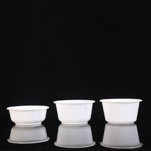 Plastic Bowl 360ml Round Takeaway Food <b>Container</b> Biodegradable <b>Soup</b> Bowl Lunch Box With Lid Environmentally Friendly - Product Image 1