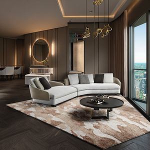 ชุดโซฟาแบ่งส่วนหรูหราทันสมัยสำหรับสำนักงานห้องนั่งเล่นอพาร์ทเมนต์วิลล่าหรือโรงเรียนเฟอร์นิเจอร์ห้องนั่งเล่นหรูหรา - Product Image 6