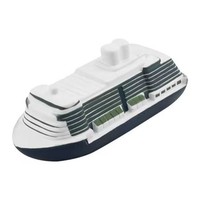Jouet anti-stress en PU écologique imprimé UV avec logo personnalisé, design réaliste d'avion de dessin animé, cadeau promotionnel