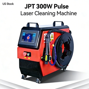 เครื่องทำความสะอาดด้วยเลเซอร์พัลส์ 300W JPT กำจัดสนิม คราบน้ำมัน สี ทำความสะอาดโลหะและไม้ - Product Image 5