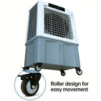 Ventilateur sur pied avec refroidisseur d'air à glace 60L 220V 35dB, refroidisseur d'air à eau pour chambre, bureau, intérieur