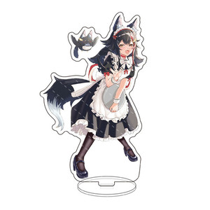 Giappone Anime holovive Vtuber acrilico Usada Pekora Uruha Rushia Hosimati Suisei Inugami Korone borse Stand modello figura bambola titolare