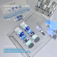 SEEKAA 2026 Nouveau Kit de Gel à Ongles 6 Couleurs Effet Diamant Brisé, Gel UV Non Toxique Longue Durée de Haute Qualité pour Salon, Vente en Gros ODM/OEM