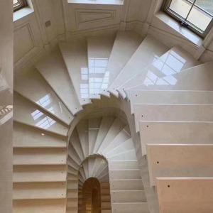 Premium Aran Beyaz Avrupa Mermeri Döşeme Cilalı Kesim Boyutu Özelleştirilmiş Tasarım Fayanslar Tezgah Mutfak Villa Toptan Fabrika - Product Image 3