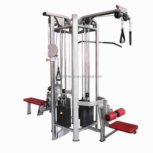 Équipement de fitness commercial, utilisation professionnelle en salle de sport, <span class=keywords><strong>appareil</strong></span> d'entraînement robuste, multi-jungle à quatre stations - Product Image 1