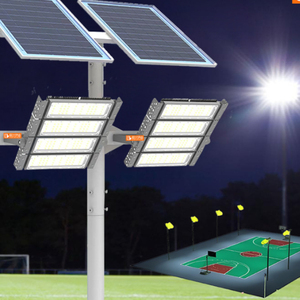 Hocheffektive Modul-Solarflutlichter mit Einstellbarem Winkel MPPT-Steuerung Hybrid-Betriebene Parkplatz-Solar-Hochmastlampe - Product Image 1