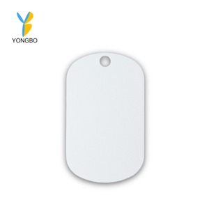 Etiqueta de perro de aluminio oxidado Etiqueta de Mascota de metal de oxidación personalizada Etiqueta de perro <span class=keywords><strong>anodizada</strong></span> colorida <span class=keywords><strong>Plata</strong></span> - Product Image 1