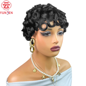 <span class=keywords><strong>ผม</strong></span>แท้ 100% แบบถักมือ ลอนเต็มศีรษะ สินค้าใหม่จากโรง<span class=keywords><strong>งาน</strong></span>โดยตรง ดีไซน์แฟชั่นสวยหรูมีสไตล์สำหรับผู้หญิง - Product Image 5