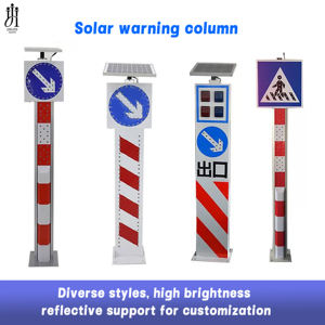 中国製の安価なPU製道路安全フレキシブルボラード、交通標識ポスト、警告ポスト - Product Image 6