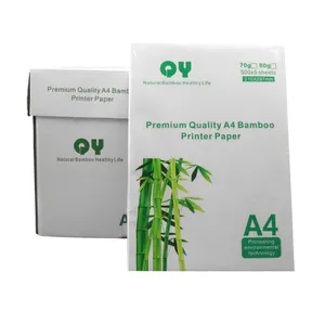 A4 Copy Paper OEM China Wholesale 70g 75g 80g White Paper One A4 70gsm Bamboo Pulp Reams A2 70gms in Chinese Jk Copier A4 70gsm