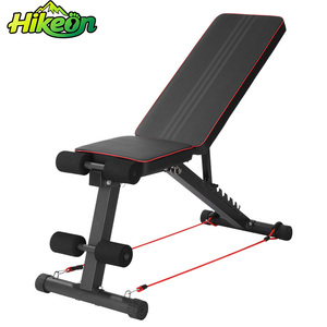 Banco de fitness plegable con función de silla reclinable, para press de banca, máquina de remo y ejercitador abdominal para abdominales - Product Image 1
